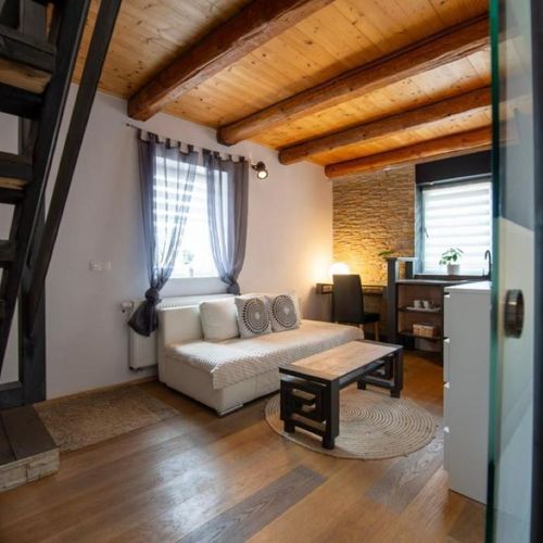 Apartament 2-osobowy z klimatyzacją z wanną z 1 pomieszczeniem sypialnianym