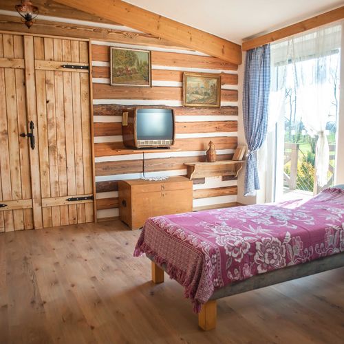 Apartman s klimatizací se sprchou pro 2 os. s 1 ložnicí (s možností přistýlky)