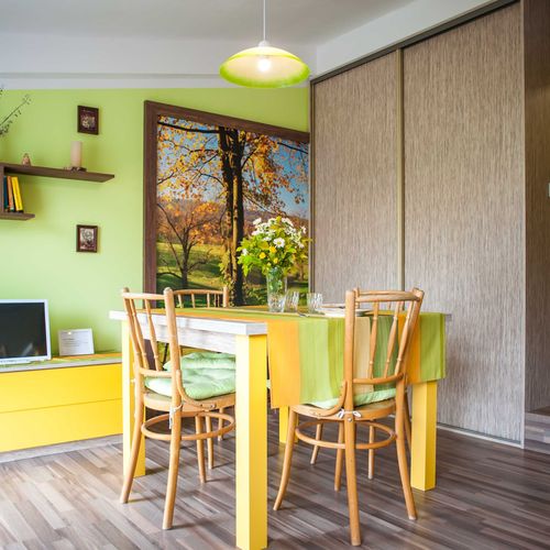 Apartman se sprchou s vlastní kuchyňkou pro 2 os. s 1 ložnicí (s možností přistýlky)
