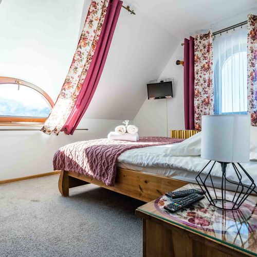 Apartament 6-osobowy Przyjazny podróżom rodzinnym z widokiem na góry z 2 pomieszczeniami sypialnianymi