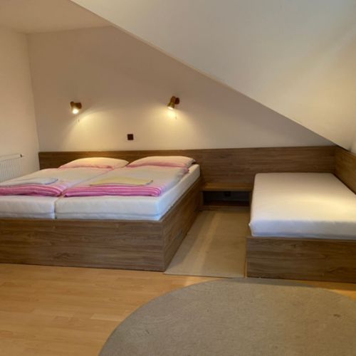 Apartman se sprchou  pro 4 os. s 1 ložnicí (s možností přistýlky)