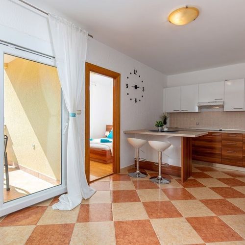 Exclusive Apartman s manželskou postelí s 1 ložnicí s výhledem na moře (s možností přistýlky)