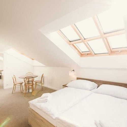 Apartament 4-osobowy Deluxe z własną kuchnią z 2 pomieszczeniami sypialnianymi