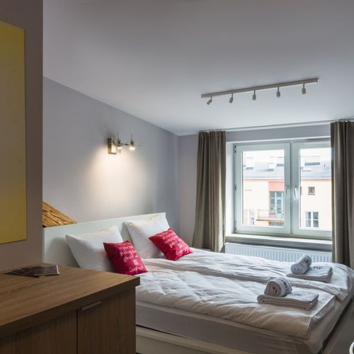 Apartament 2-osobowy na poddaszu Studio z 1 pomieszczeniem sypialnianym