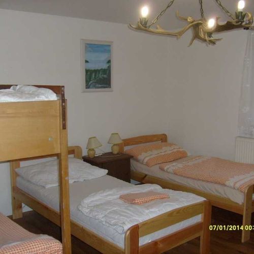 Apartman se sprchou  pro 4 os.