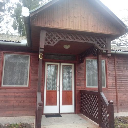 Pokój 3-osobowy na parterze z widokiem na ogród