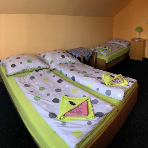 Apartman se sprchou s vlastní kuchyňkou pro 5 os. se 2 ložnicemi