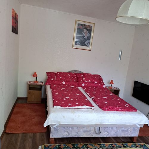 Apartament la parter cu 2 camere pentru 4 pers.