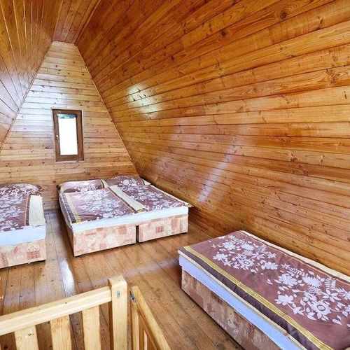 Chata 5-osobowy z prysznicem z aneksem kuchennym