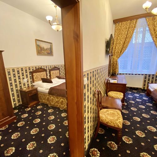 Apartament junior cu aer condiționat cu 2 camere pentru 3 pers.