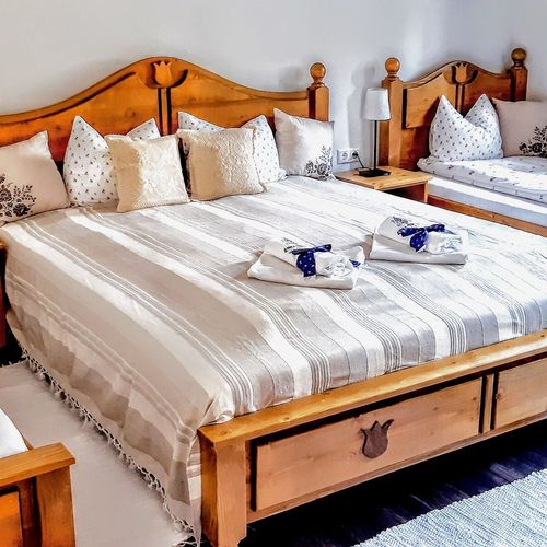 Apartament 4-osobowy Przyjazny podróżom rodzinnym z tarasem z 1 pomieszczeniem sypialnianym