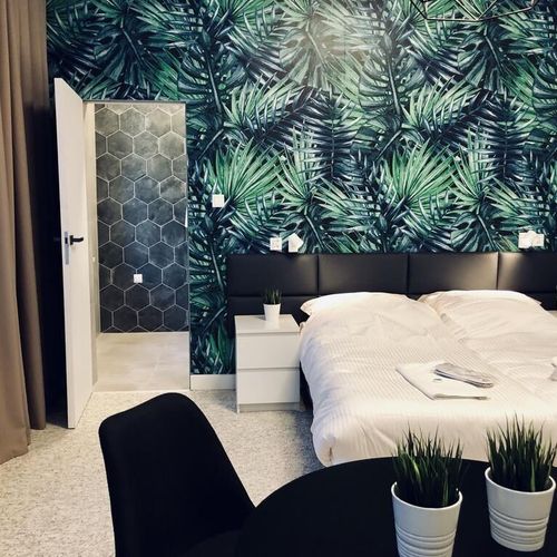 Apartament deluxe la parter cu 1 camera pentru 2 pers.