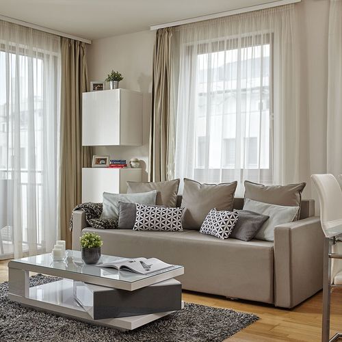 Apartament cu balcon cu 3 camere pentru 6 pers.