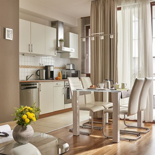 Apartament cu balcon cu 2 camere pentru 4 pers.