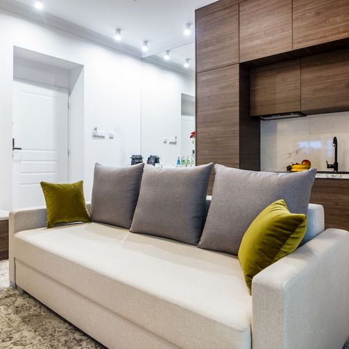 Apartament 3-osobowy Standard z aneksem kuchennym z 2 pomieszczeniami sypialnianymi
