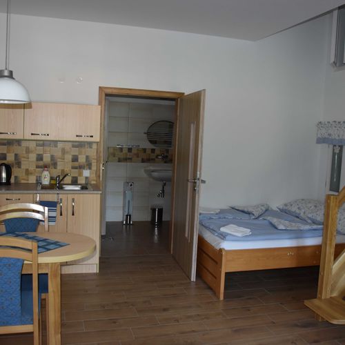Mezonet Apartman s vlastní kuchyňkou pro 5 os. se 2 ložnicemi