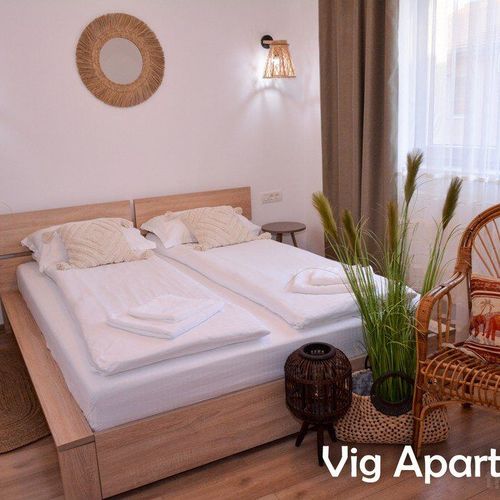 Apartament la etaj a cu 1 camera pentru 4 pers.