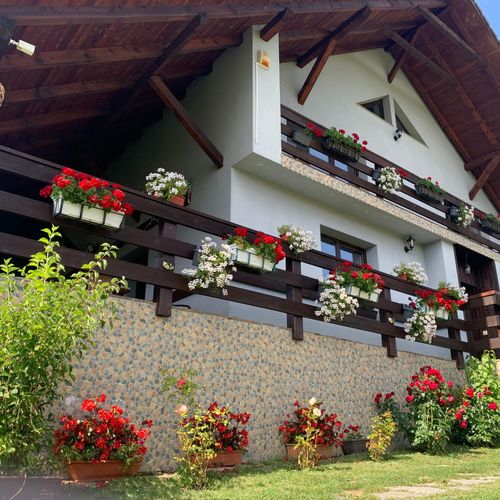 Casă de vacanță cu vedere spre pădure cu vedere spre munte pentru 14 pers. (se inchirieaza doar integral)