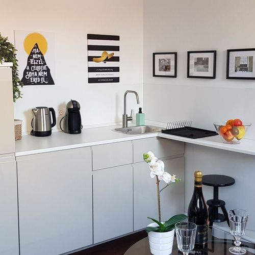 Apartament cu baie cu chicinetă proprie cu 1 camera pentru 4 pers.