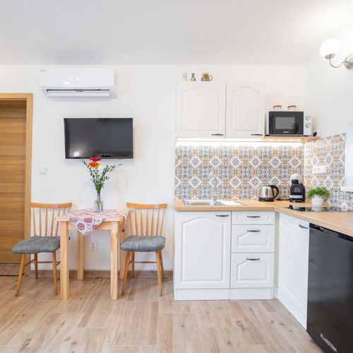 Apartman se sprchou s vlastní kuchyňkou pro 3 os. s 1 ložnicí