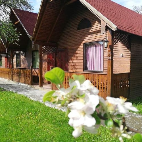 Domek drewniany 5-osobowy z antresolą