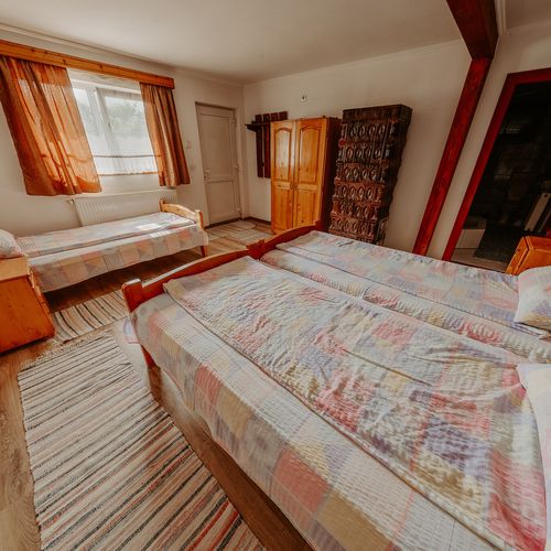 Camera tripla cu baie cu duș