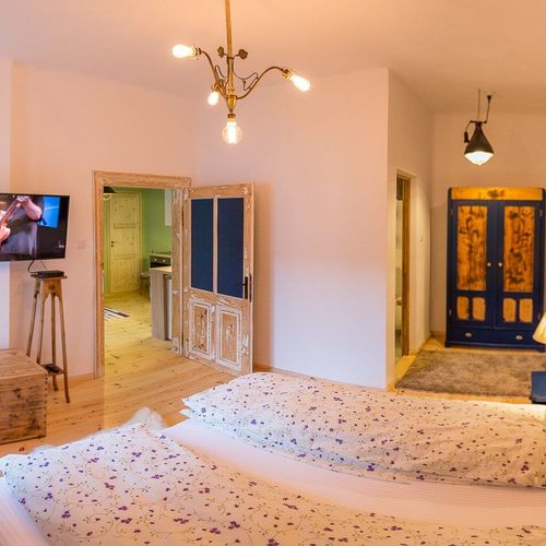 Apartament cu grădină cu 1 camera pentru 3 pers.