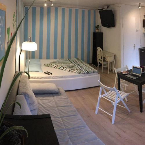 Apartament studio cu 1 camera pentru 3 pers.