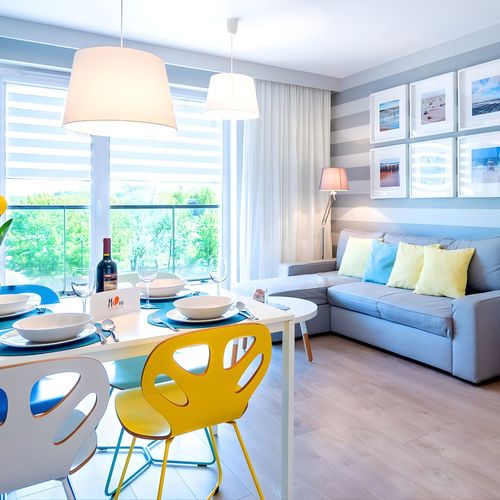 Apartament 4-osobowy Deluxe z aneksem kuchennym z 2 pomieszczeniami sypialnianymi