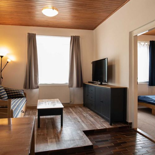 Apartman se sprchou s vlastní kuchyňkou pro 4 os. s 1 ložnicí