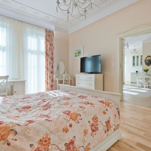 Apartament 4-osobowy na piętrze z 2 pomieszczeniami sypialnianymi