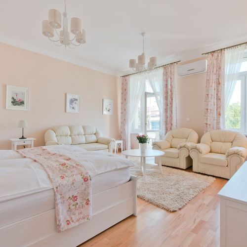 Apartament 4-osobowy na piętrze z 1 pomieszczeniem sypialnianym