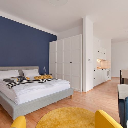 Apartament 4-osobowy na piętrze z 1 pomieszczeniem sypialnianym