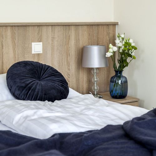 Apartament studio la parter cu 1 camera pentru 2 pers.