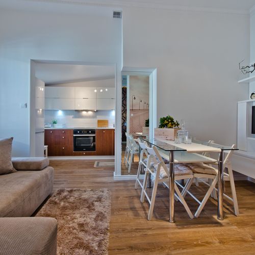 Apartament 4-osobowy na piętrze z 2 pomieszczeniami sypialnianymi
