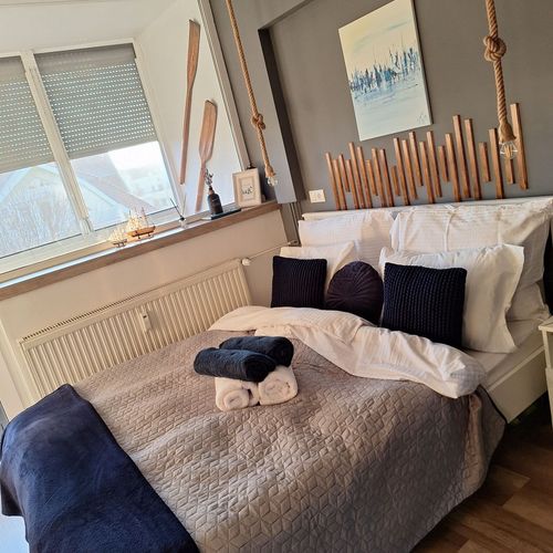 Apartament cu balcon cu aer condiționat cu 1 camera pentru 3 pers.