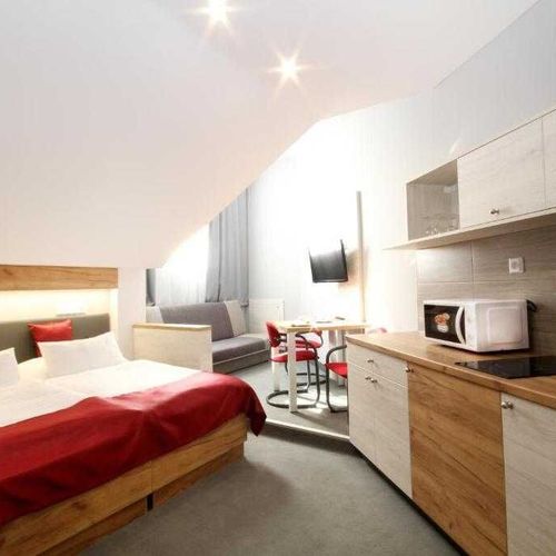 Deluxe Apartman se sprchou pro 2 os. (s možností přistýlky)
