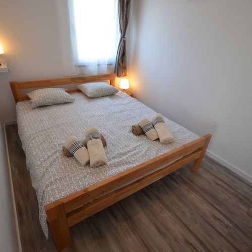 Apartament 4-osobowy Family częściowy z widokiem na morze z 2 pomieszczeniami sypialnianymi