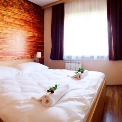 Apartament 2-osobowy z aneksem kuchennym z widokiem na ogród z 1 pomieszczeniem sypialnianym