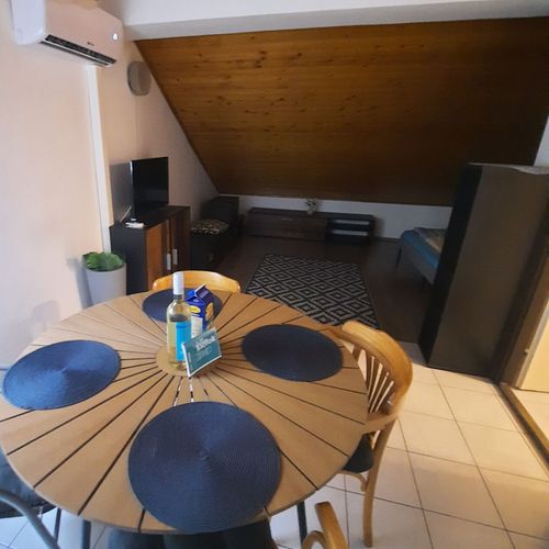 Apartament 4-osobowy Apartament na poddaszu bez balkonu z klimatyzacją