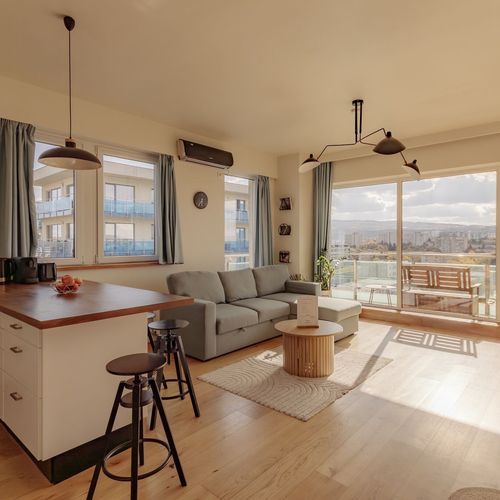 Design Apartman s terasou pro 4 os. se 2 ložnicemi