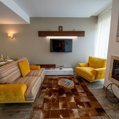 Apartament family cu terasă cu 3 camere pentru 6 pers.