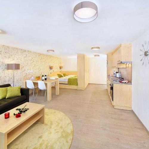 Studio Apartman se sprchou pro 3 os.