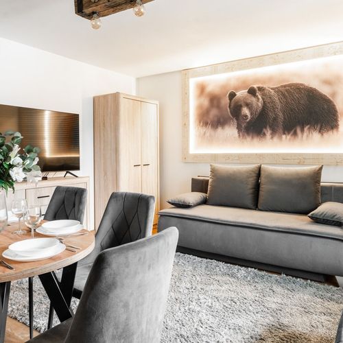 Apartman pro 5 os. se 2 ložnicemi na přízemí 