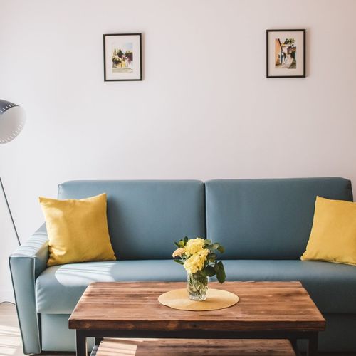 Apartament familial(ă) cu bucătărie proprie cu 1 camera pentru 4 pers.