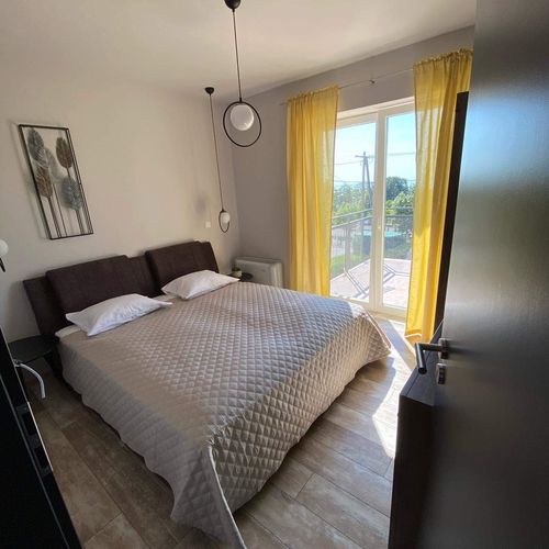 Apartament 4-osobowy z tarasem z panoramą z 2 pomieszczeniami sypialnianymi
