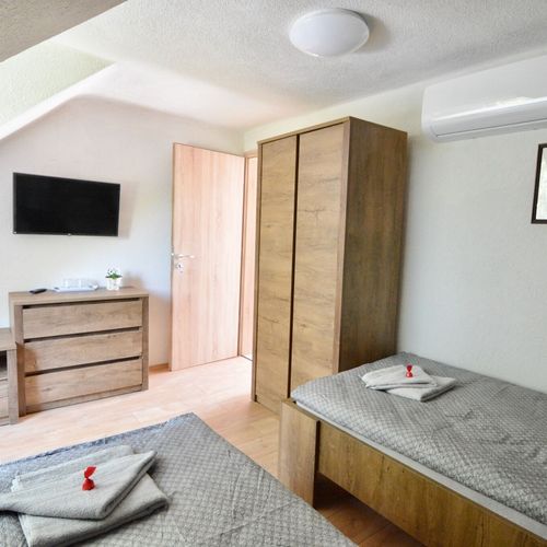 Apartament 6-osobowy Przyjazny podróżom rodzinnym z panoramą (możliwa dostawka)