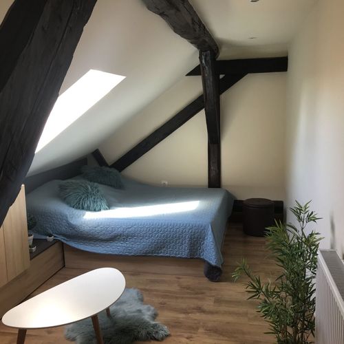 Apartament 4-osobowy z wanną z widokiem na góry z 2 pomieszczeniami sypialnianymi