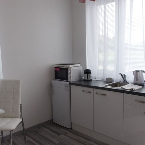Apartament studio la parter cu 1 camera pentru 2 pers.