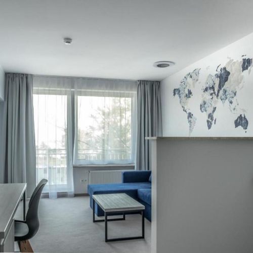 Apartament 4-osobowy Przyjazny podróżom rodzinnym z widokiem na jezioro z 2 pomieszczeniami sypialnianymi